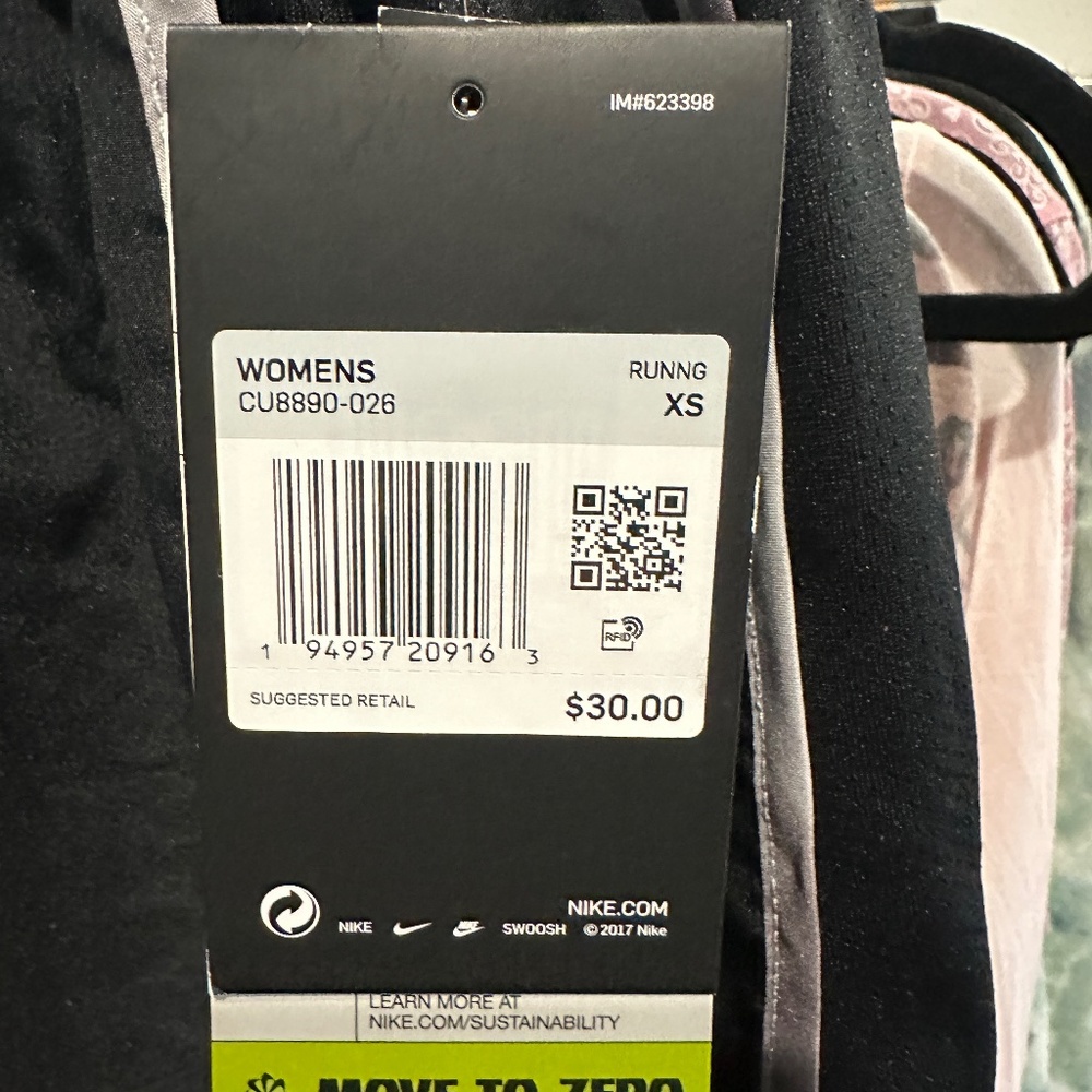 NWT Nike Black Running Shorts - Picture 4 of 4